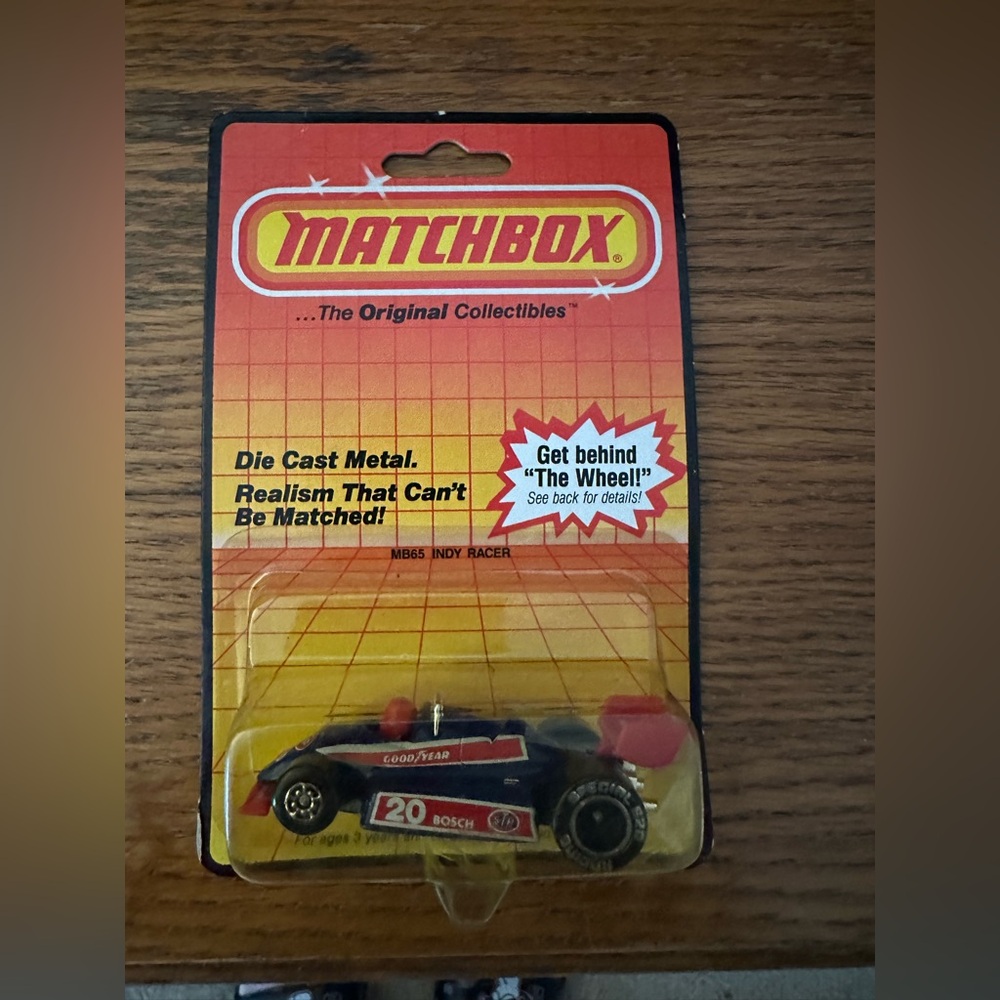 Matchbox die cast metal Indy Racer vintage new in box